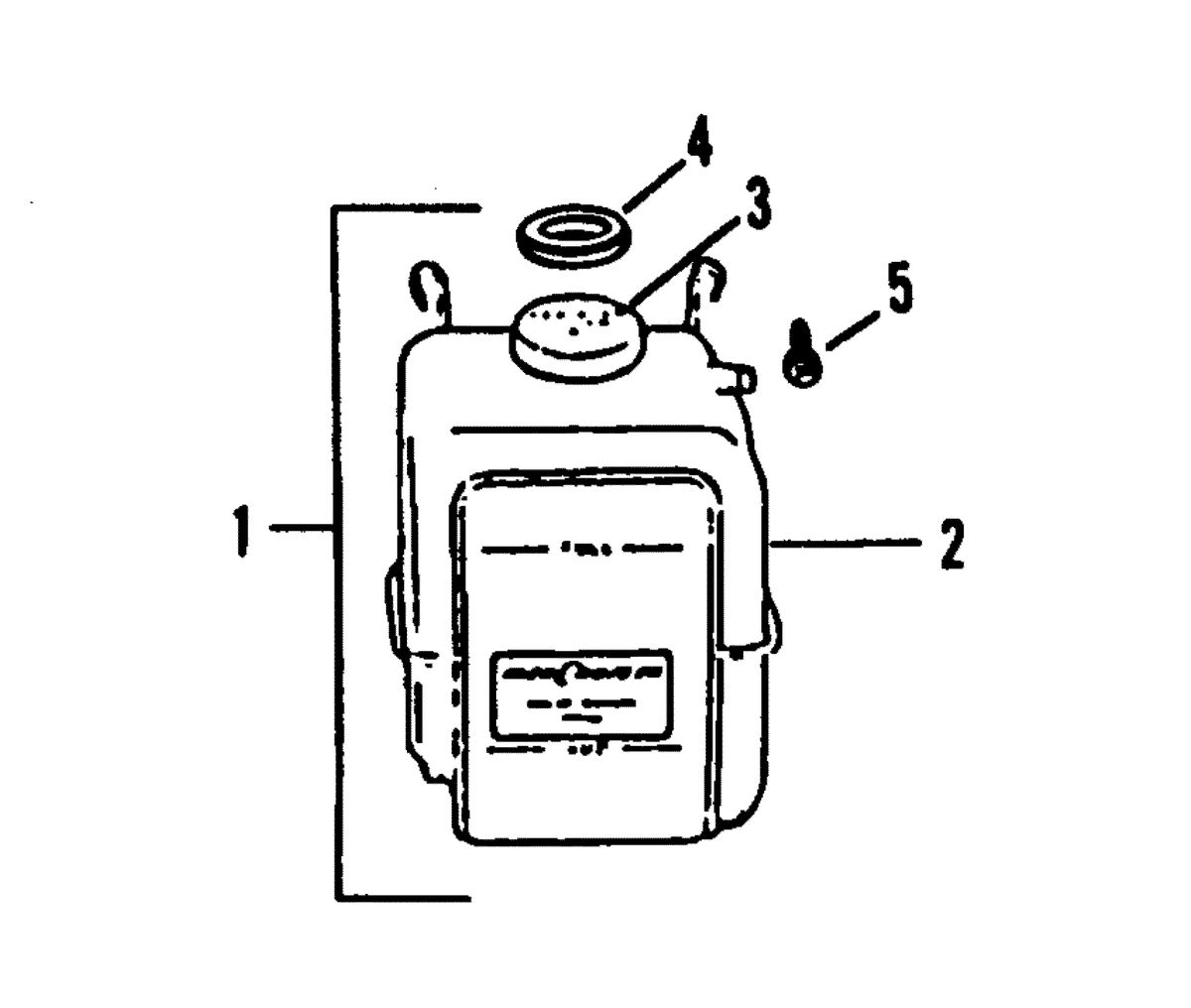 MERCRUISER D7.3L/270 DIESEL ENGINE (STERN DRIVE/INBOARD) COOLANT RECOVERY