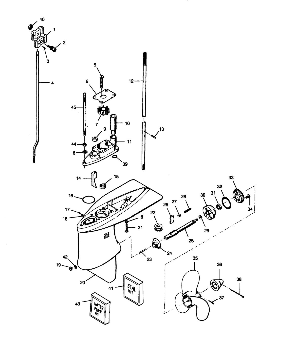 SEARS SEARS 5 H.P. GEAR HOUSING