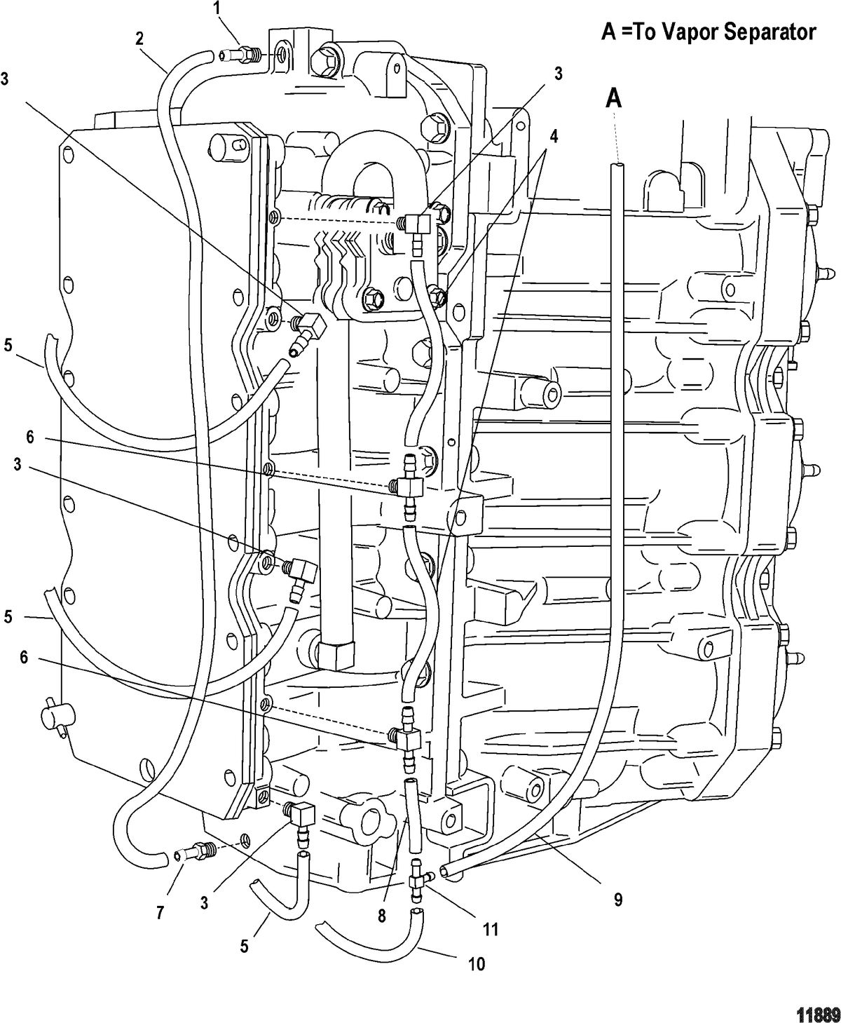 RACE OUTBOARD PARTS MANUAL 300X (3.0L EFI) PRO MAX Port Bleed System