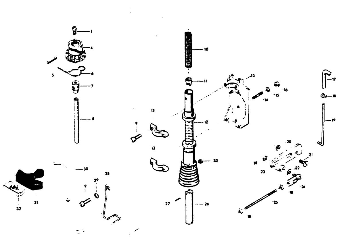 CHRYSLER 45 H.P. HAND STARTER