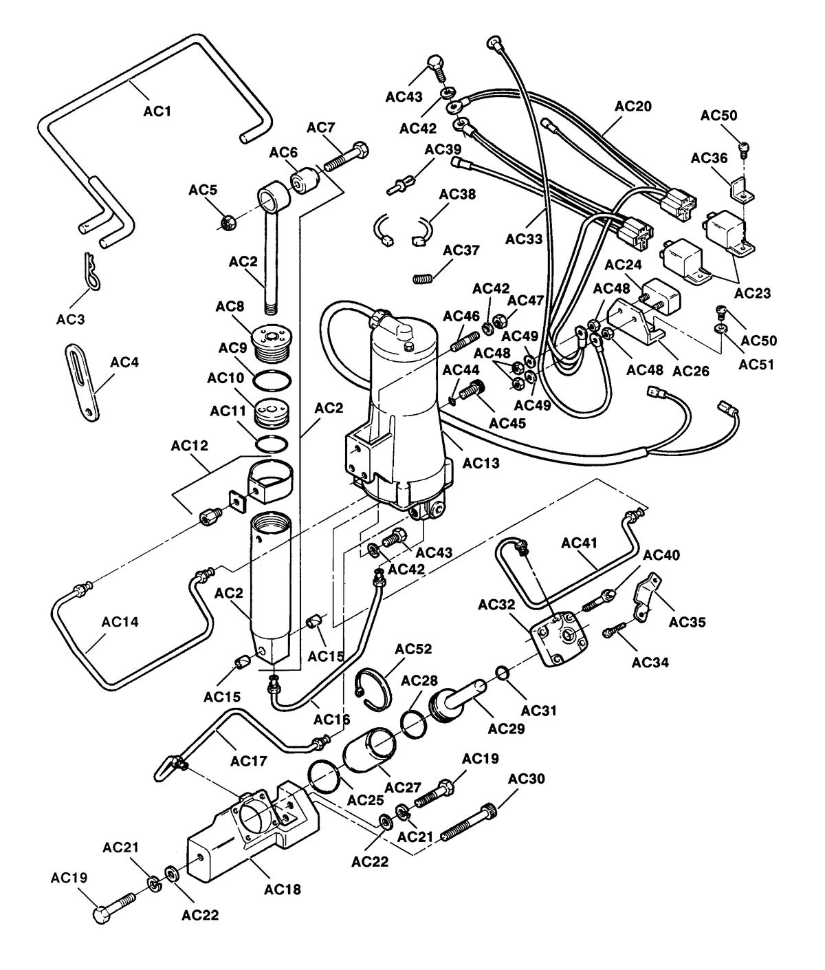 FORCE FORCE PARTS CATALOG = POWER TRIM & POWER TILT POWER TRIM 5H209