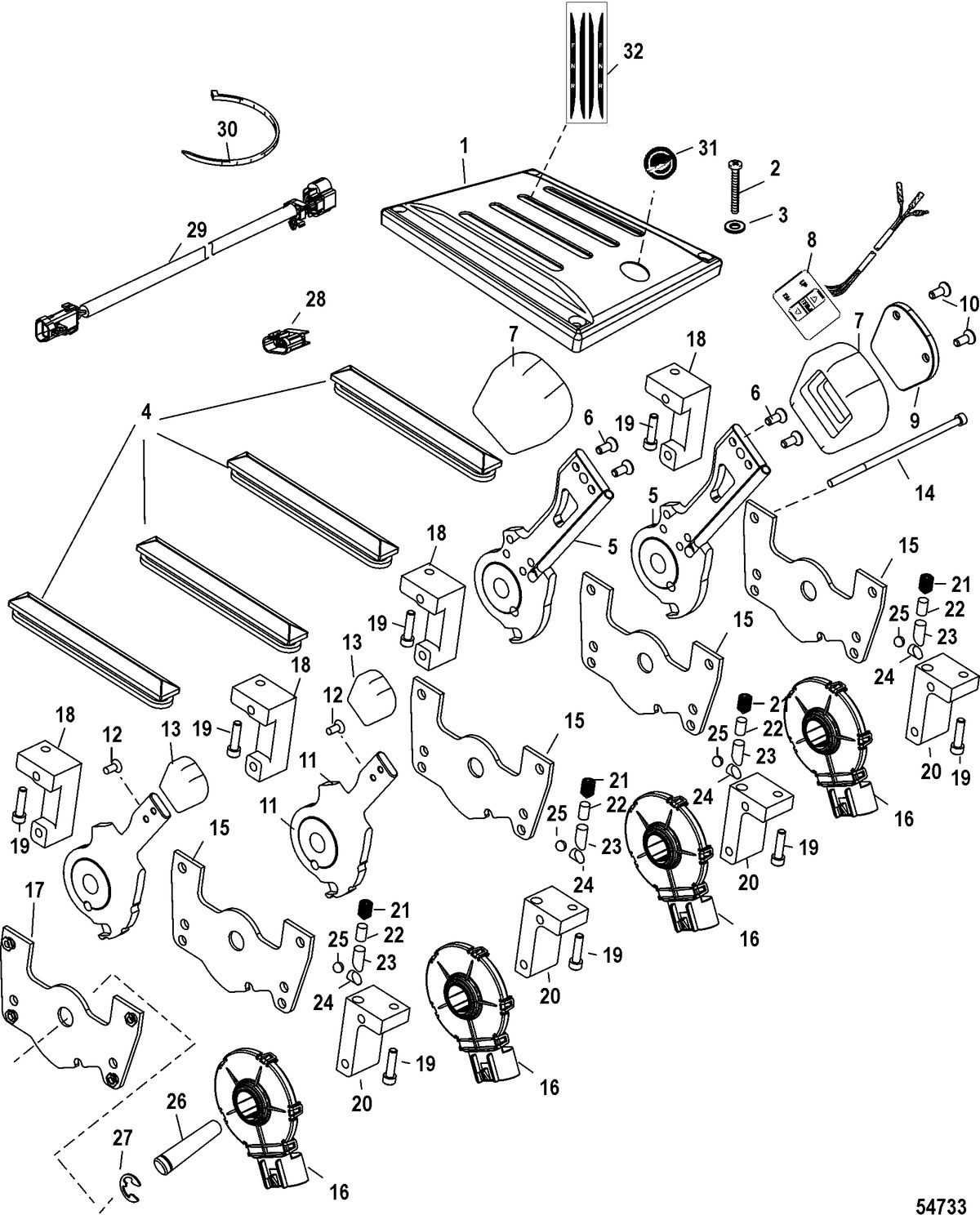 ACCESSORIES REMOTE CONTROL SYSTEMS AND COMPONENTS Zero Effort Control-DTS (4 Lever)