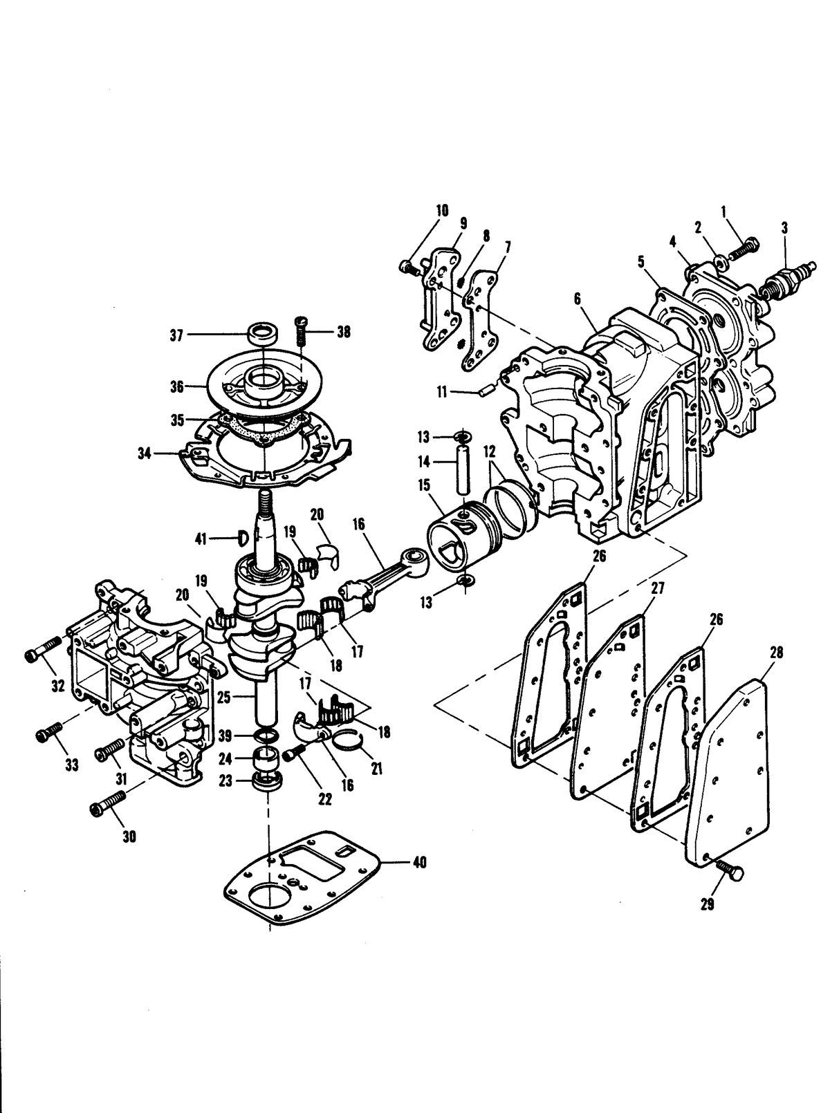CHRYSLER 8 H.P. POWER HEAD