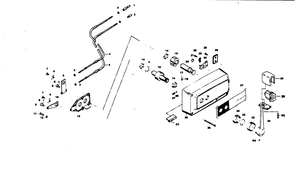 CHRYSLER 140 H.P. REMOTE CONTROL