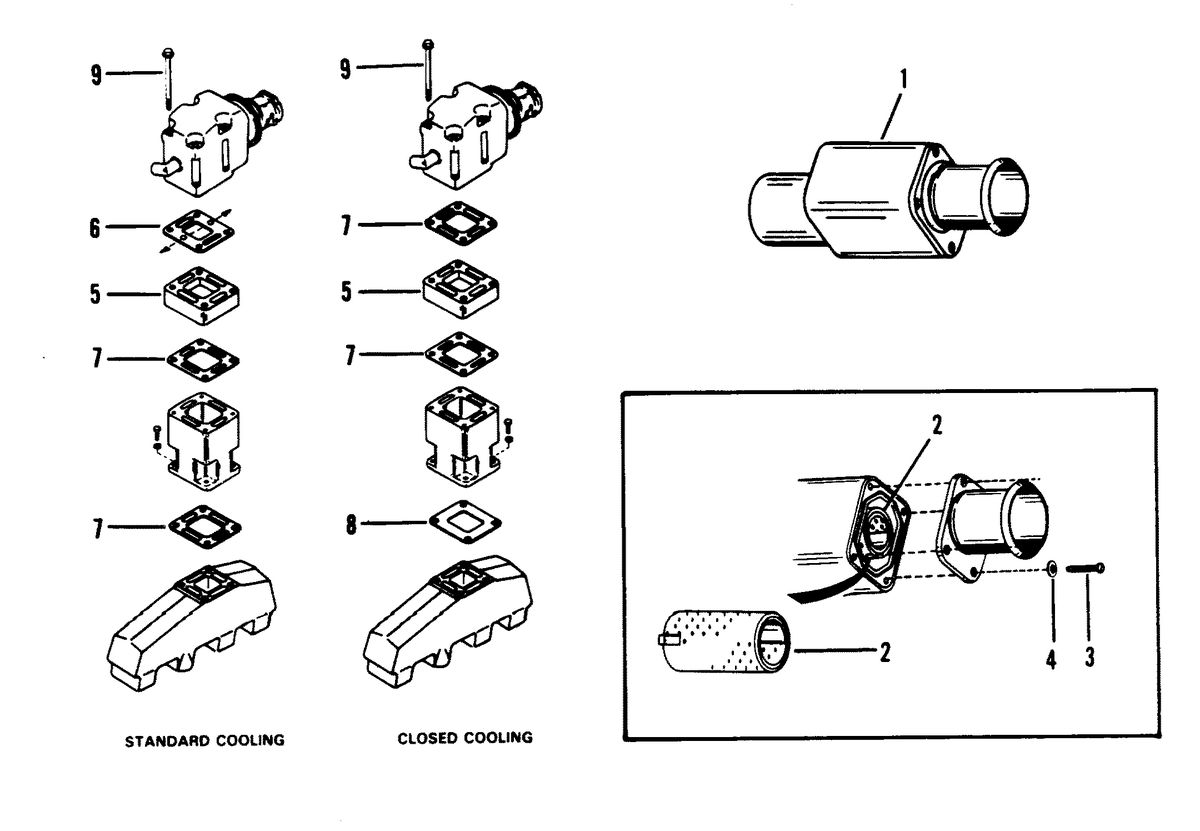 MERCRUISER 320 HP EFI ALPHA 1/BRAVO MUFFLER KIT