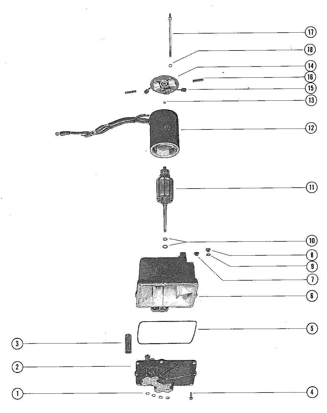 MERCURY MERC 115 HYDRAULIC PUMP ASSEMBLY
