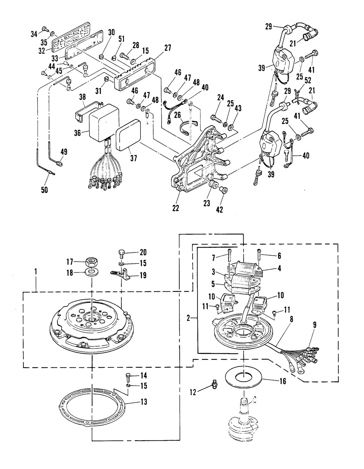 MARINER MARINER W48 IGNITION SYSTEM