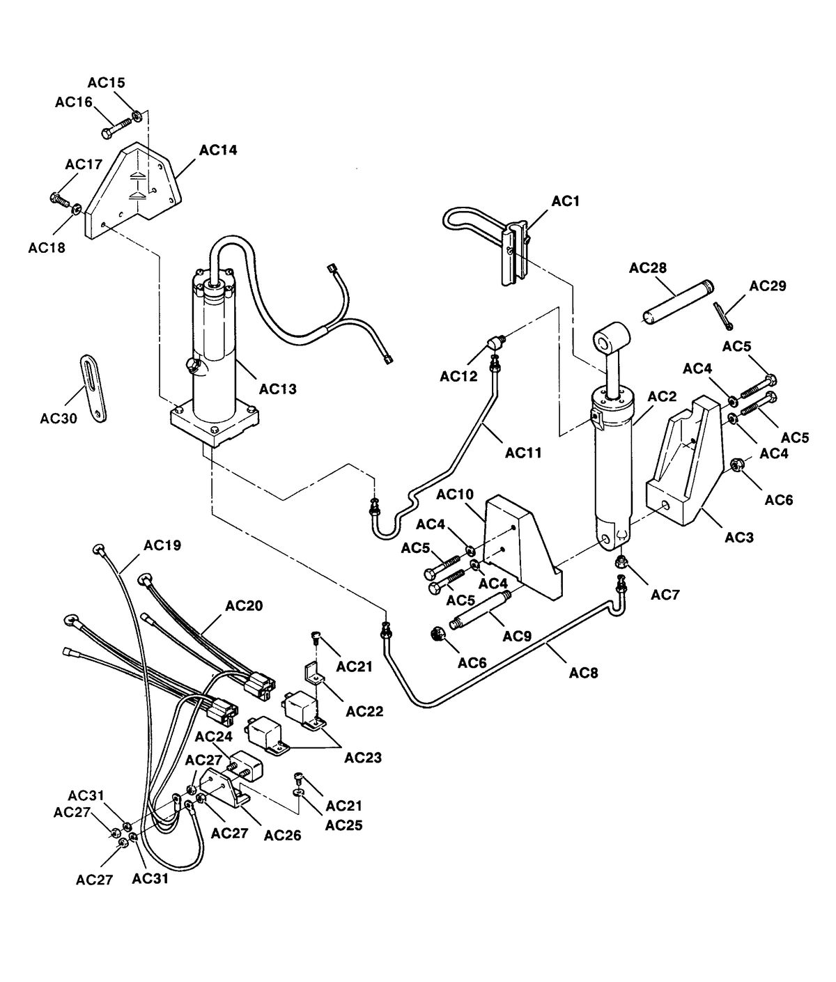 FORCE FORCE PARTS CATALOG = POWER TRIM & POWER TILT POWER TRIM 5H264
