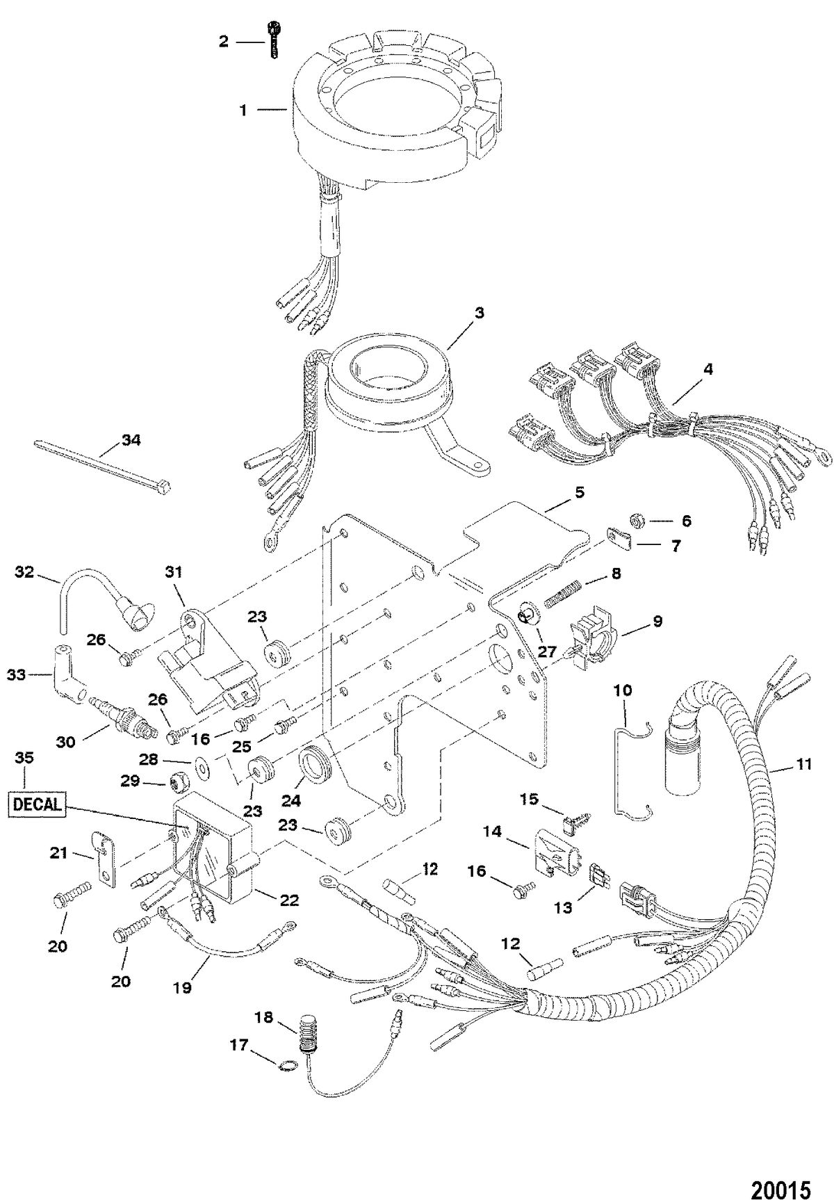 FORCE FORCE 120 H.P. Electrical Components(Ignition)