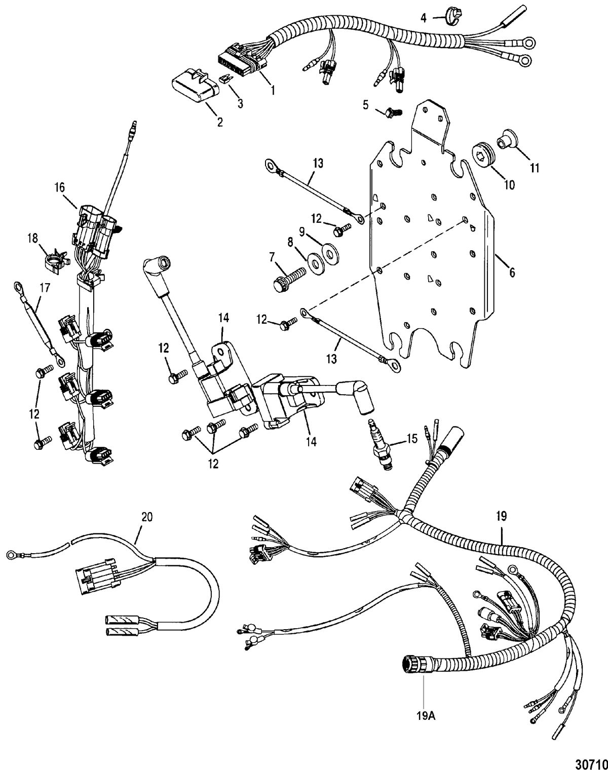MERCURY/MARINER 150/175/200 EFI CDM MOUNTING