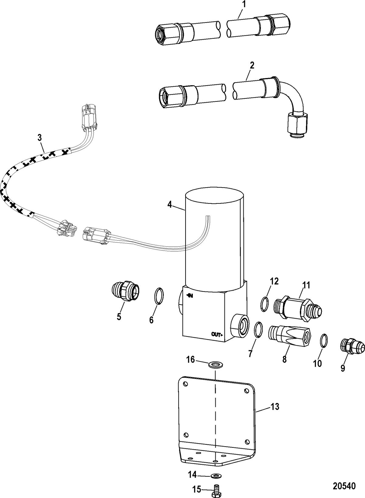RACE STERNDRIVE 850 SCI Fuel Pump (Remote)