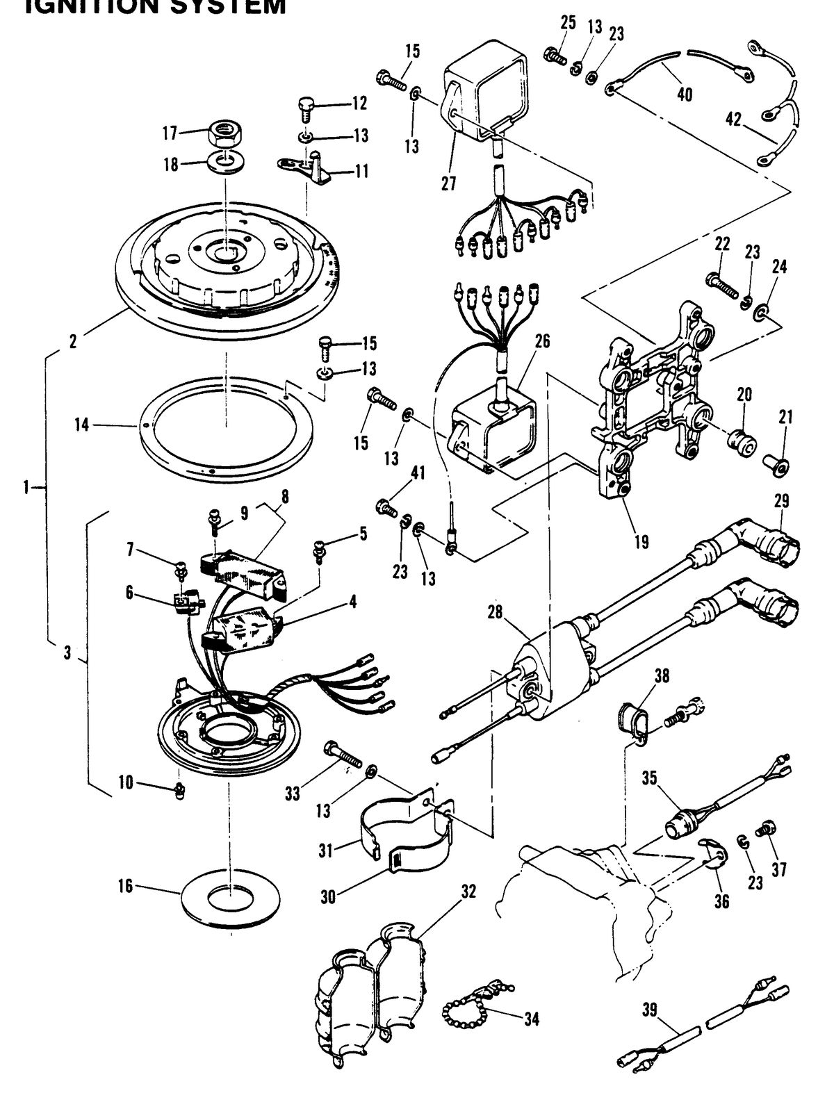 MARINER MARINER W48 IGNITION SYSTEM