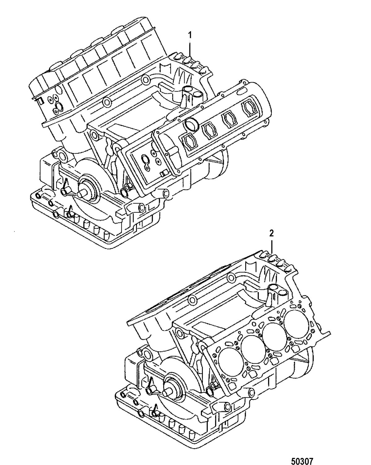 MERCRUISER 4.2L TDI BASE ENGINE