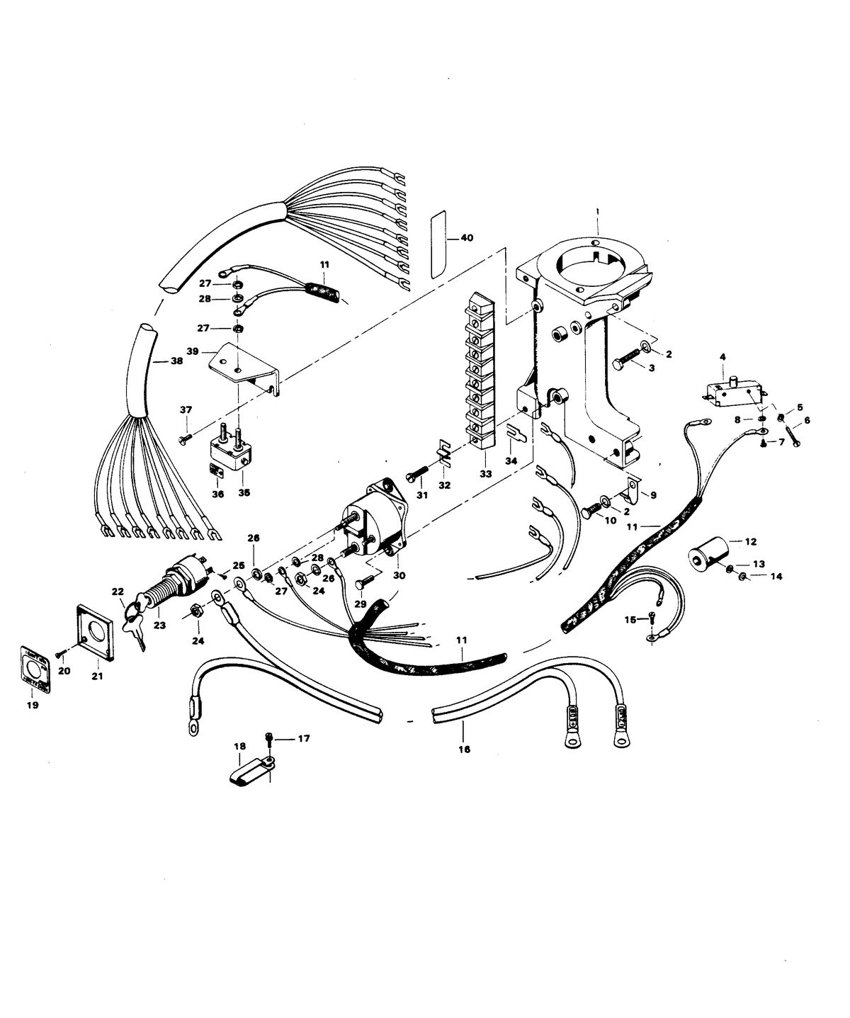 CHRYSLER 20 HP ELECTRICAL COMPONENTS