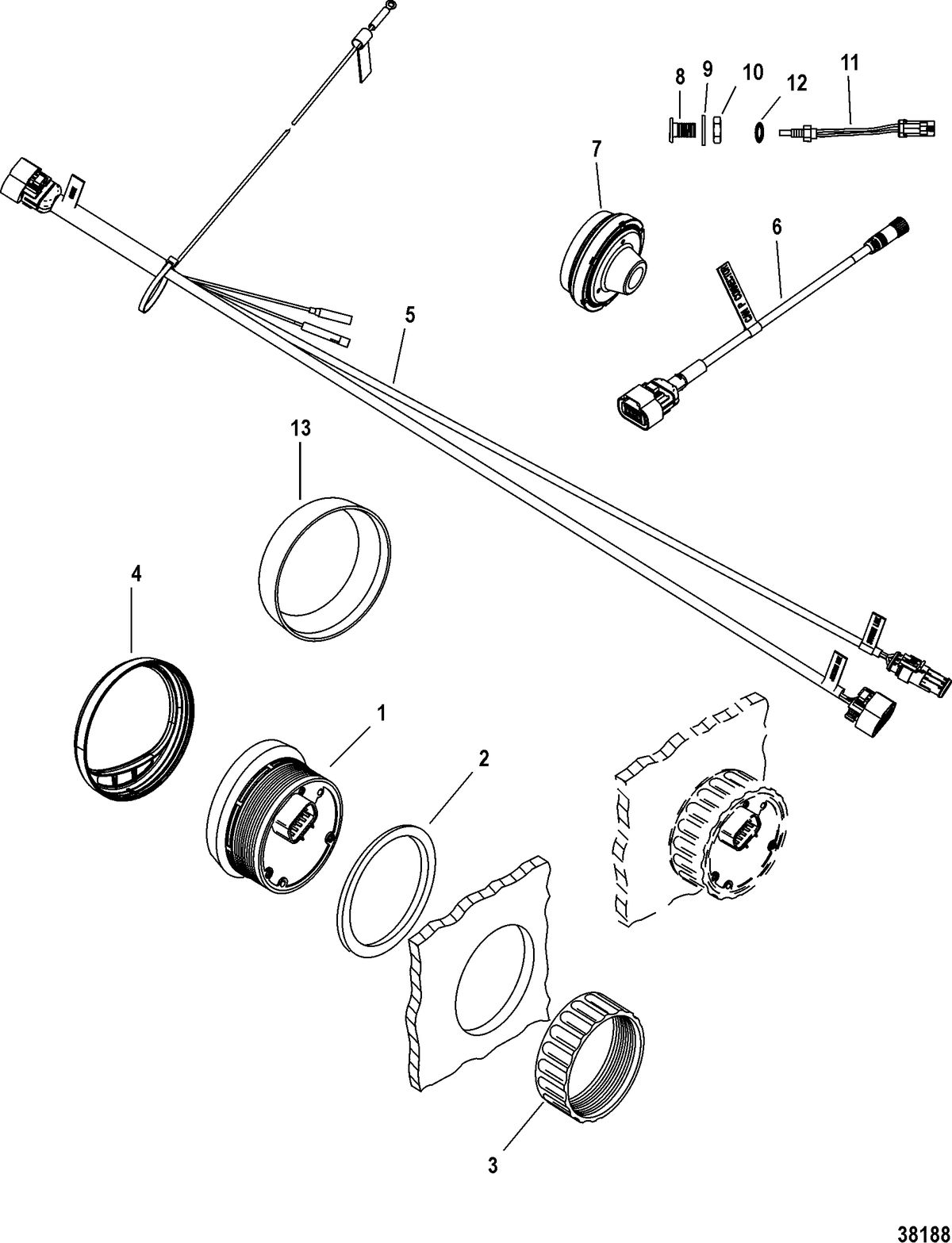 ACCESSORIES INSTRUMENTATION-GAUGES AND COMPONENTS SmartTow Speedo Kit, w/GPS, Gauge and Mounting Hardware