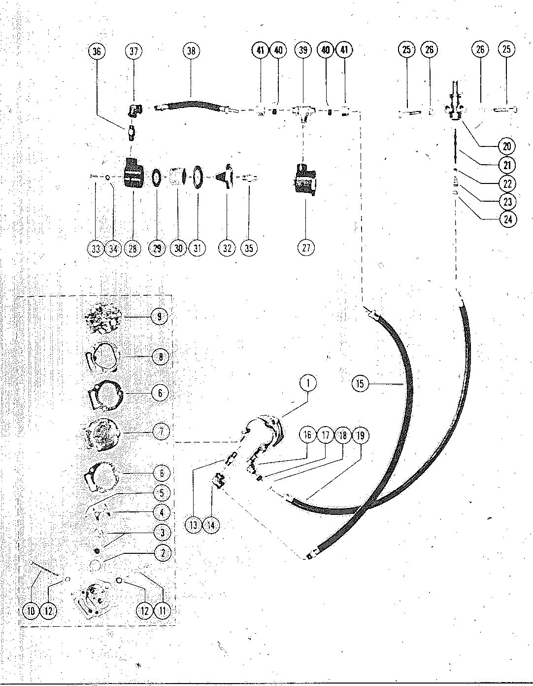 MARK MARK 55 FUEL PUMP AND FUEL FILTER ASSEMBLY