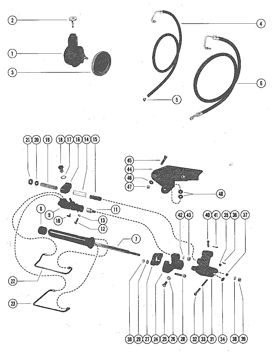 MERCRUISER 140 ENGINE POWER STEERING KIT (MERCRUISER I)