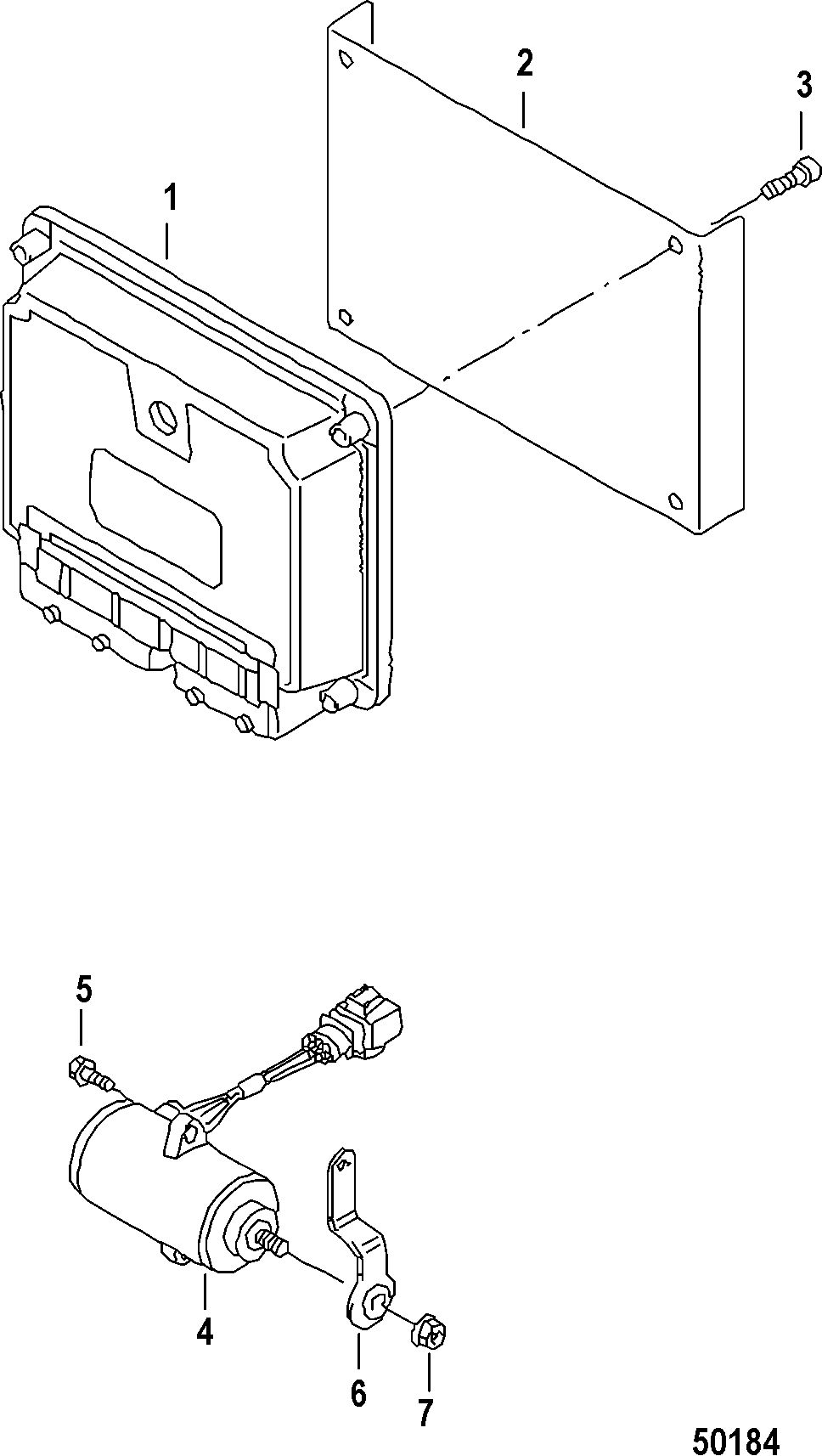 MERCRUISER VW TDI 3.0L CONTROL UNIT