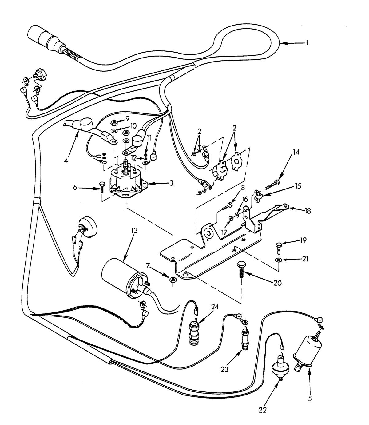 U.S. MARINE US MARINE 351 INBOARDS ELECTRICAL PARTS