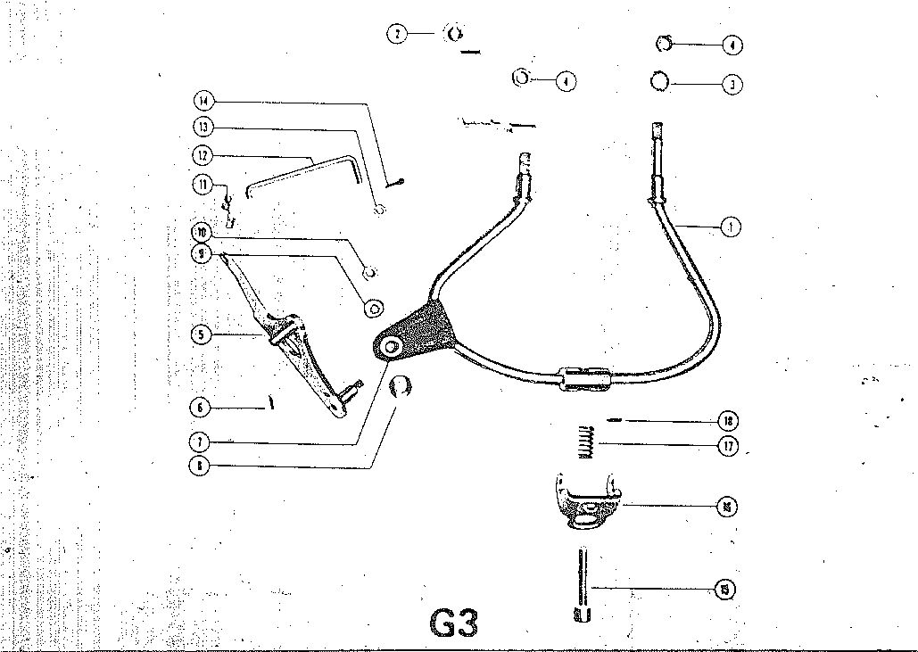 MARK MARK 25 INSIDE STEERING BAR