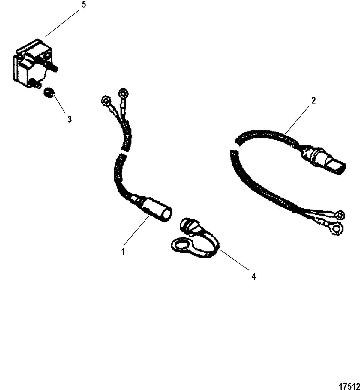 ACCESSORIES ELECTRICAL COMPONENTS AND HARNESSES Battery Charging Kit(62351A10)