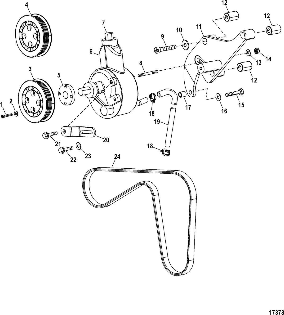 RACE STERNDRIVE 1075 SCI Power-Assisted Steering Components(Design I)