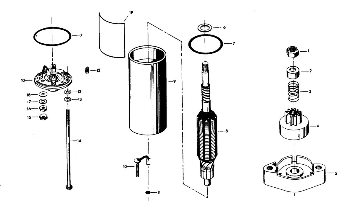 CHRYSLER 15 H.P. ELECTRIC STARTER