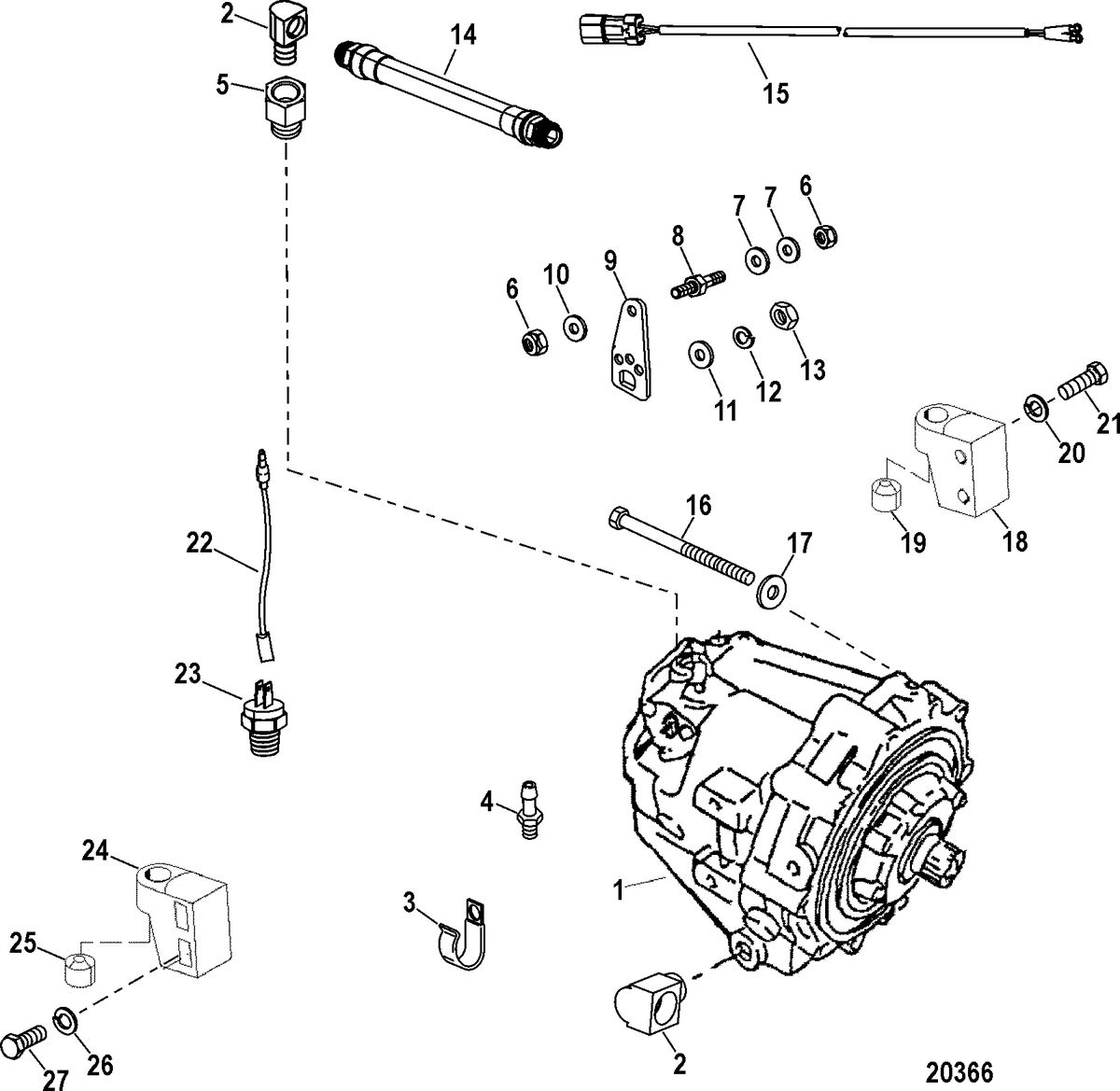 RACE STERNDRIVE 525 EFI Transmission And Components(Driveline)