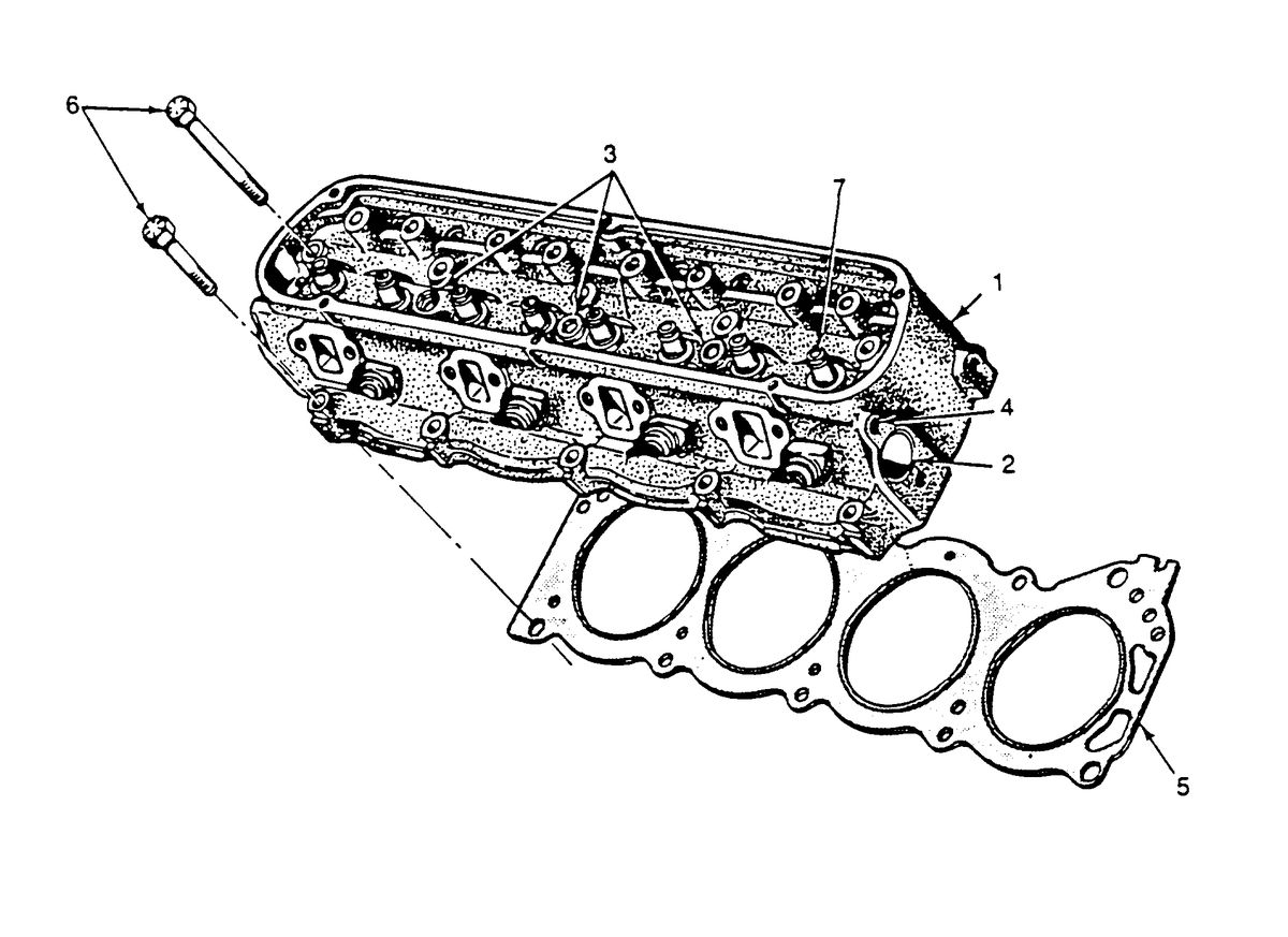U.S. MARINE US MARINE 351 INBOARDS CYLINDER HEAD