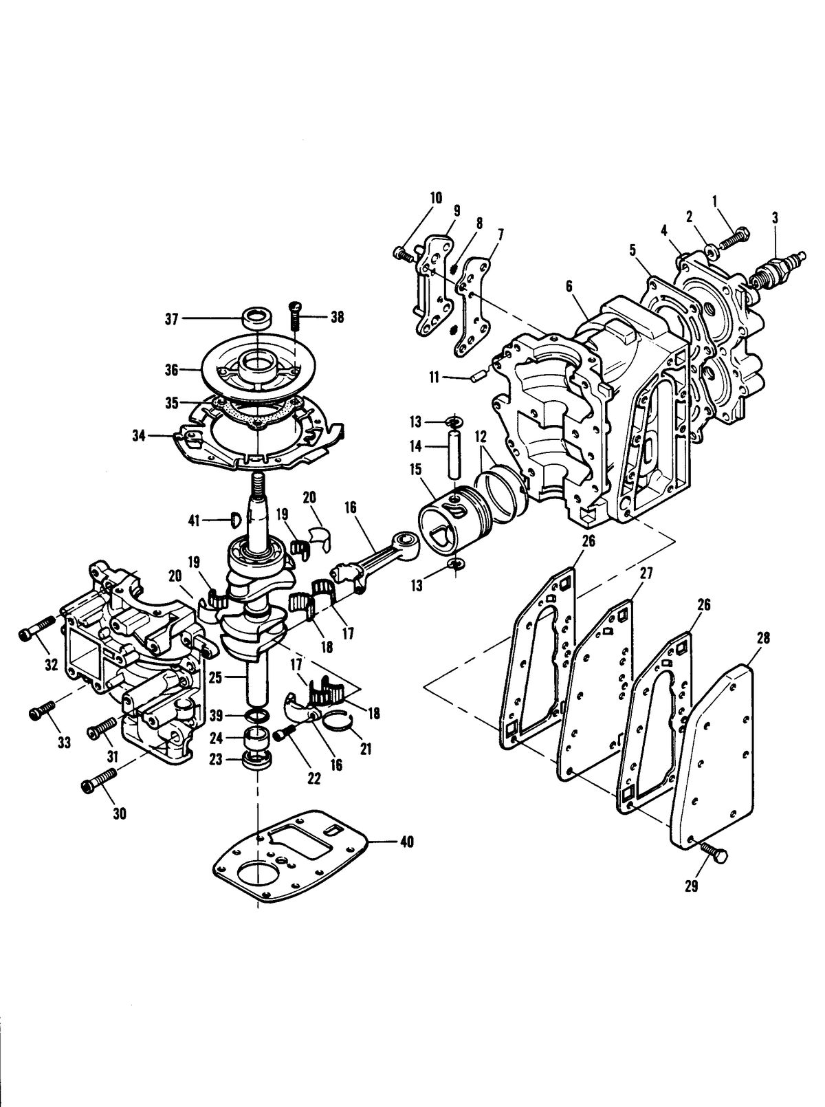 CHRYSLER 6 H.P. POWER HEAD