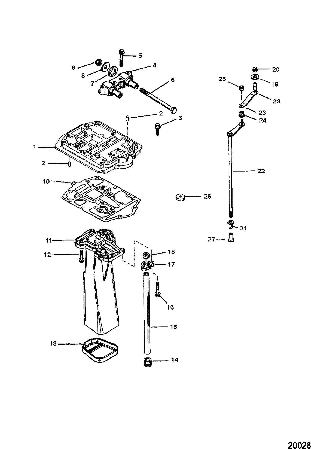 FORCE FORCE 120 H.P. Exhaust Plate