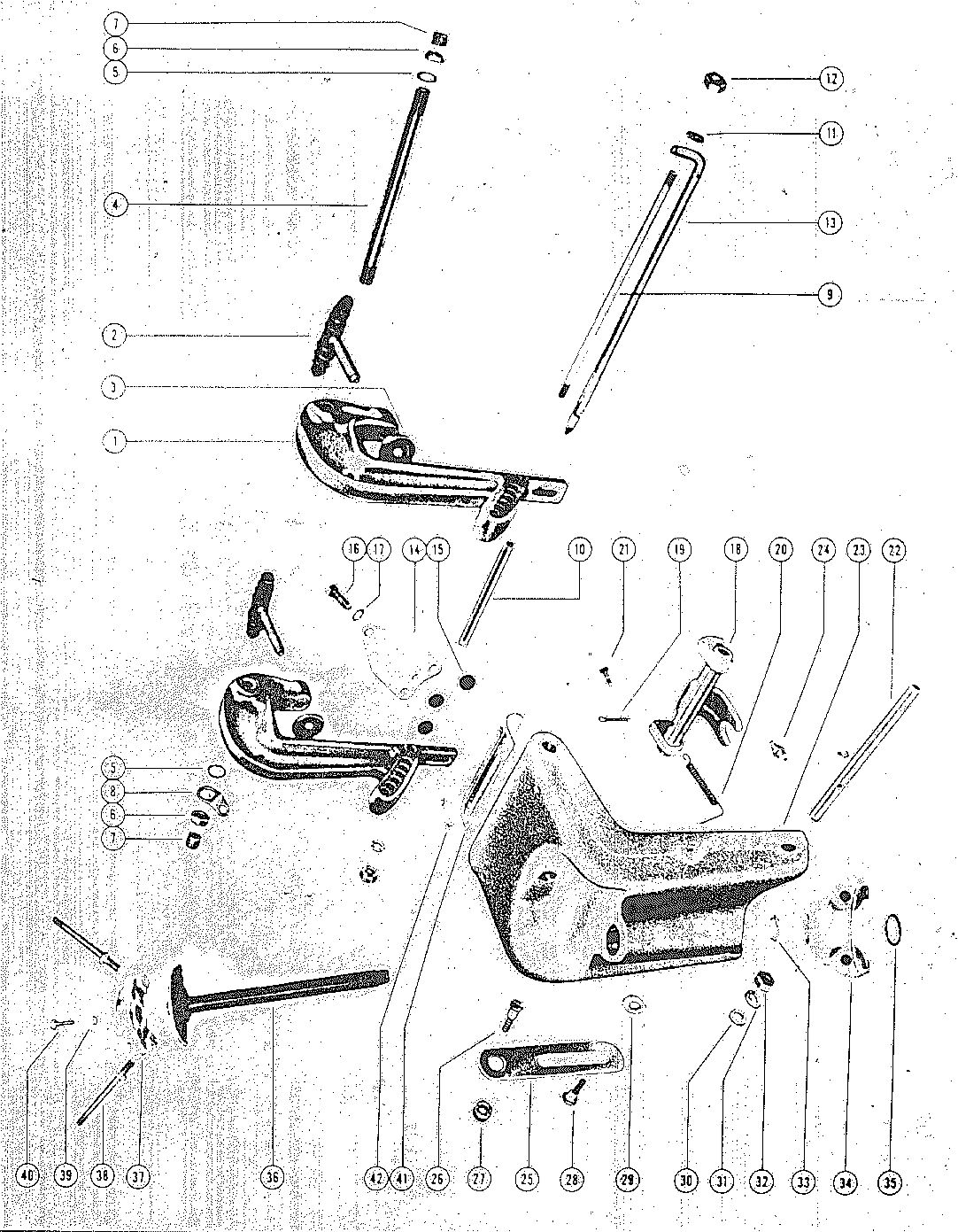 MARK MARK 55 CLAMP AND SWIVEL BRACKET