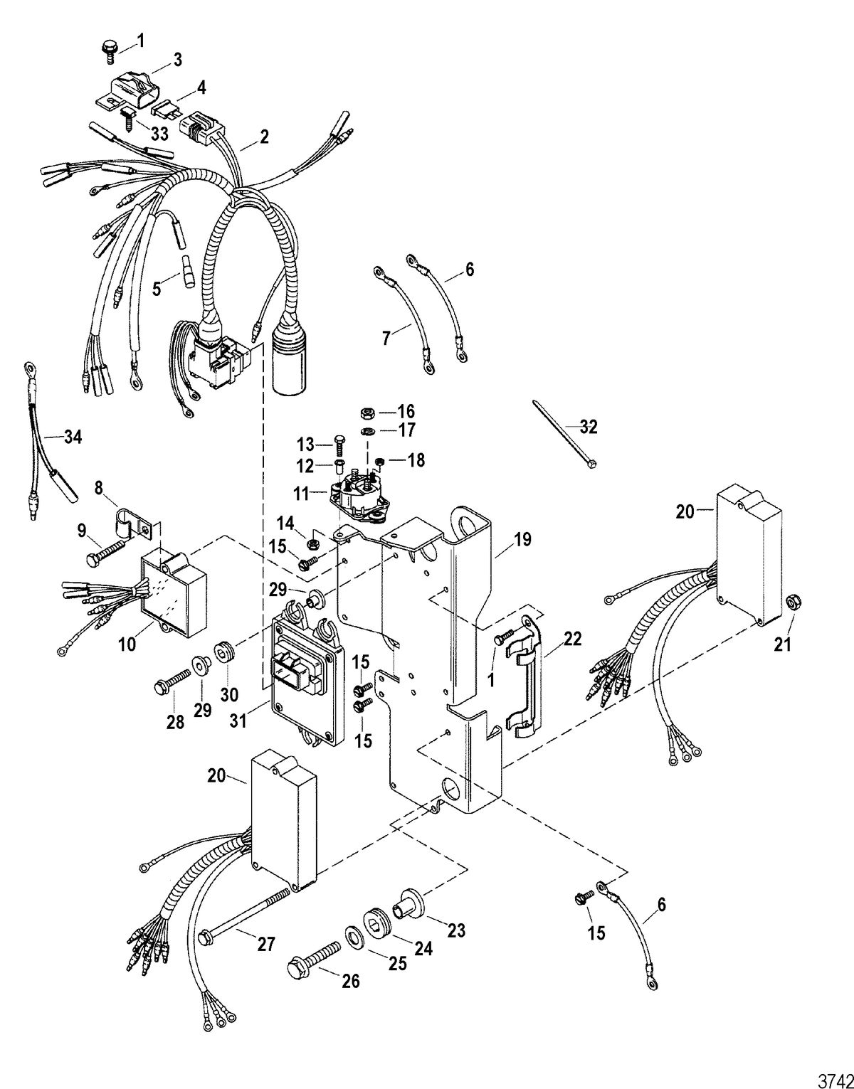SPORTJET 175 XR2 JET DRIVE Electrical Components(Ignition)