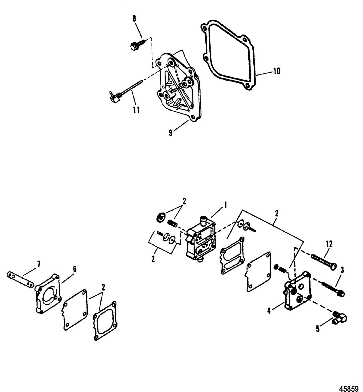 FORCE 120 HP FORCE Fuel Pump Assembly