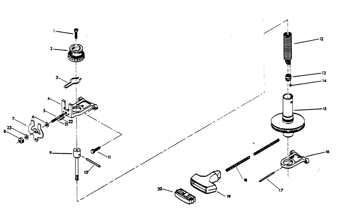 CHRYSLER 10 AND 15 H.P. STARTER