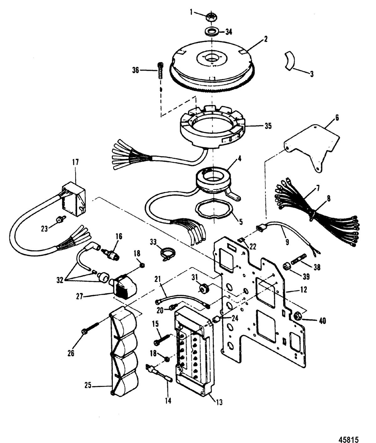 FORCE 120 HP FORCE Ignition Components