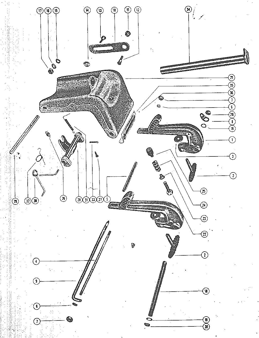 MARK MARK 25 CLAMP AND SWIVEL BRACKET