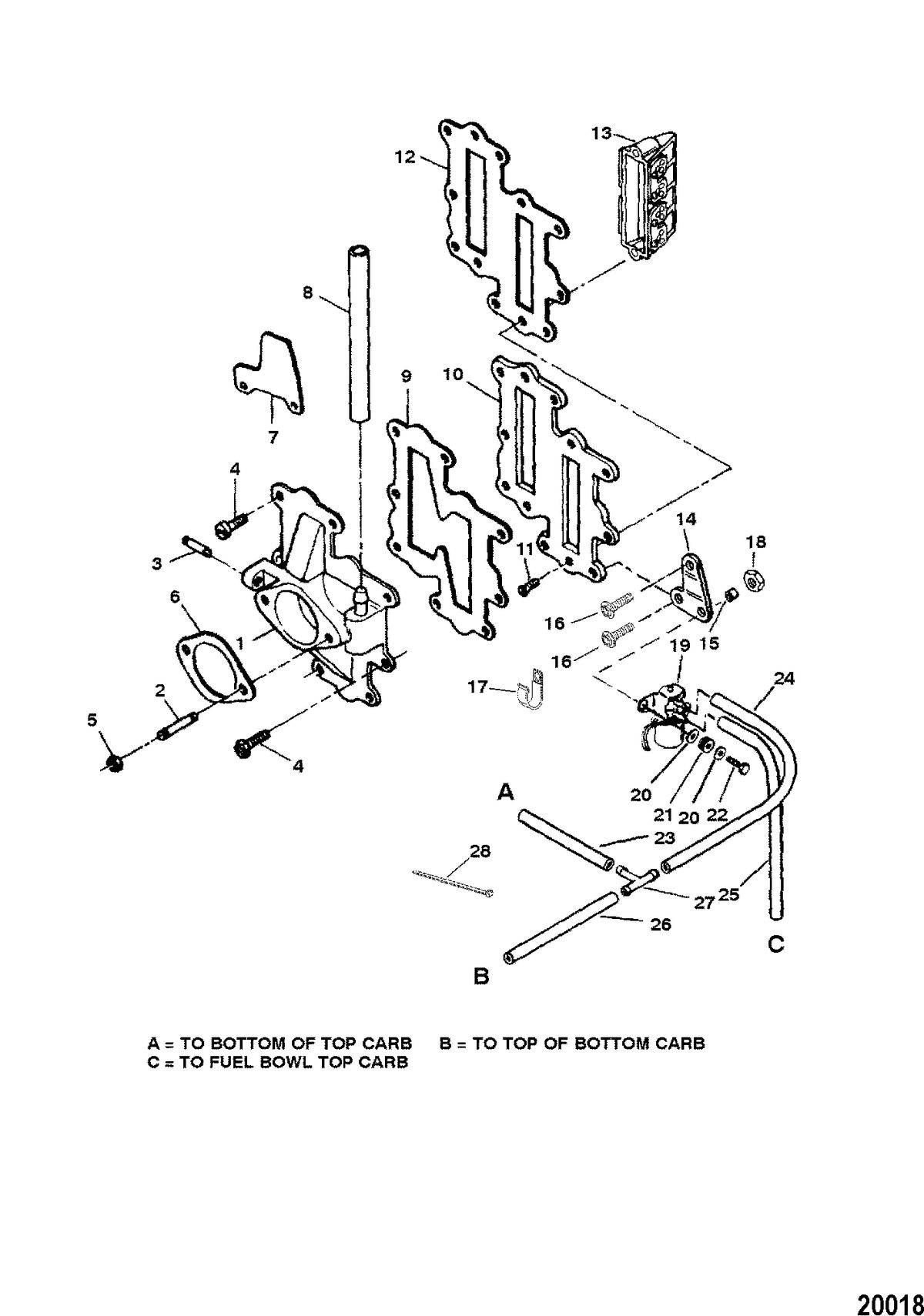 FORCE FORCE 120 H.P. Reed Plate And Primer