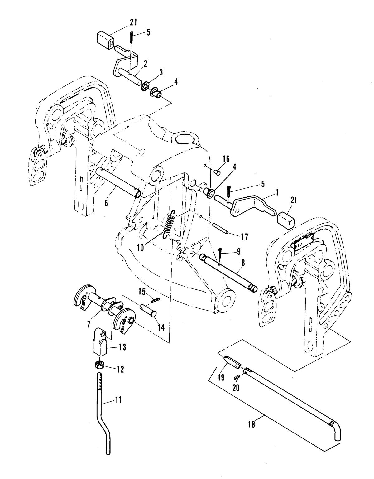 MARINER .48 HORSEPOWER REVERSE LOCK