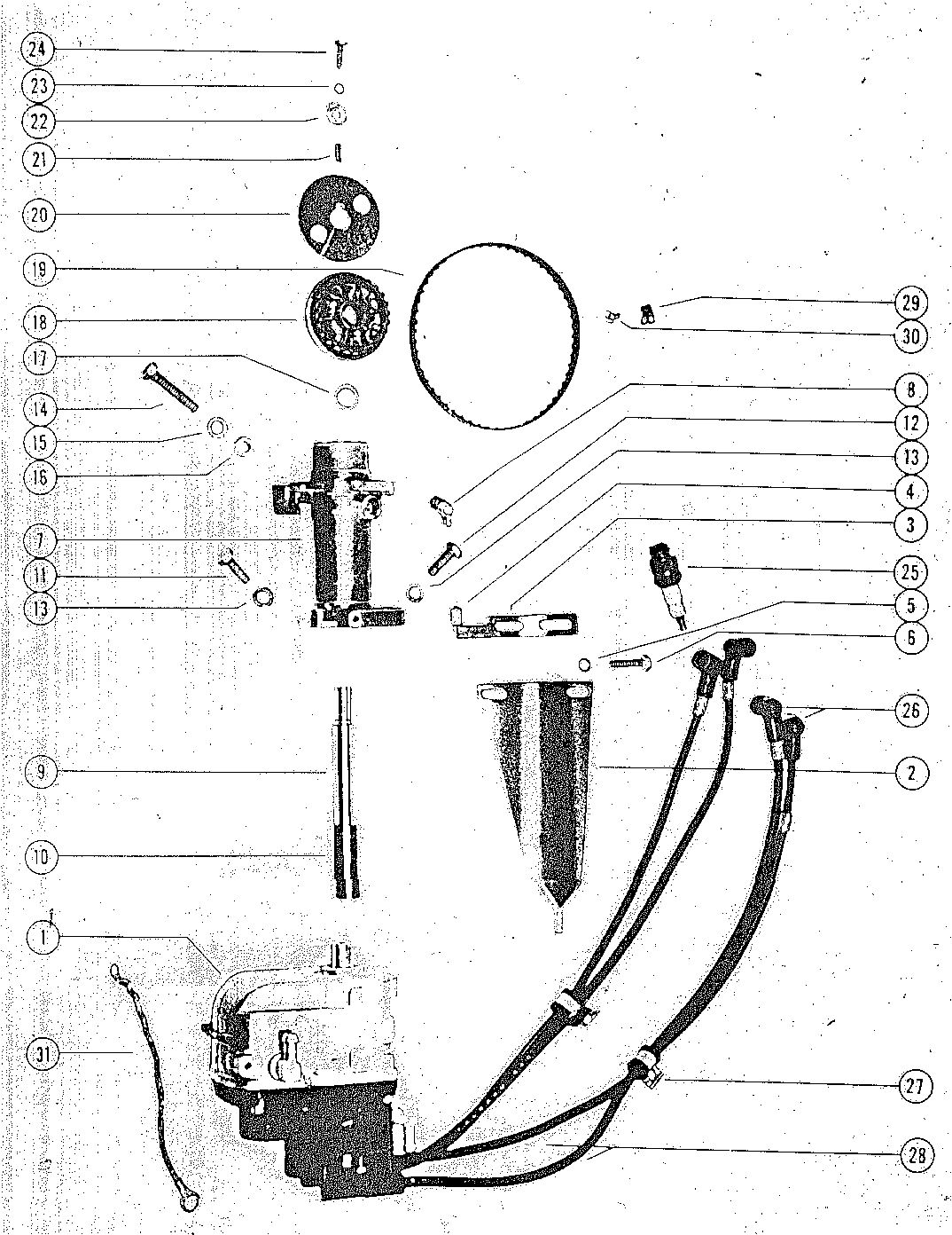 MARK MARK 55 MAGNETO (EXTERNAL PARTS)