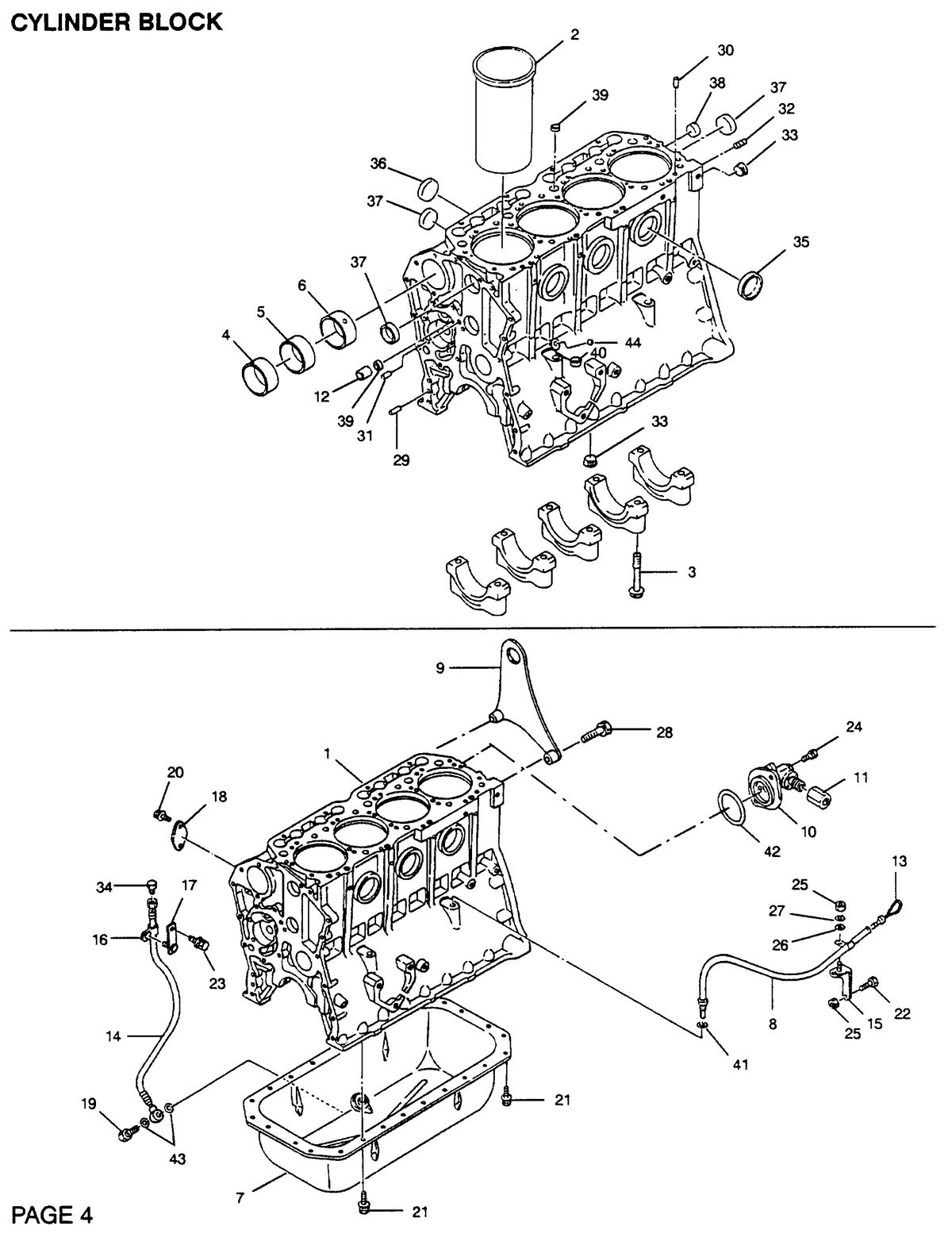 U.S. MARINE US MARINE W04CTI (210 H.P.) DIESEL CYLINDER BLOCK