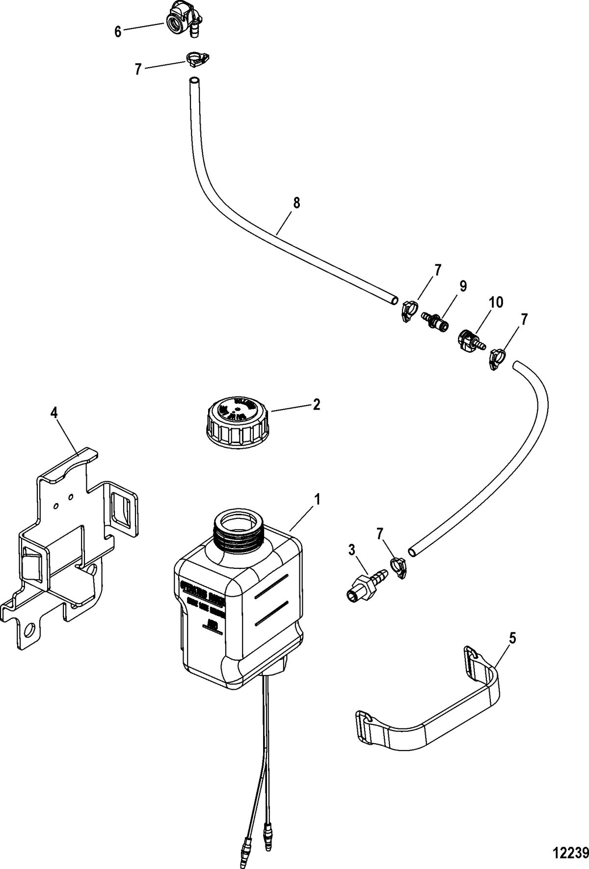 MERCRUISER CUMMINS/MERCRUISER DIESEL (QSD-2.0L) Gear Lube Monitor