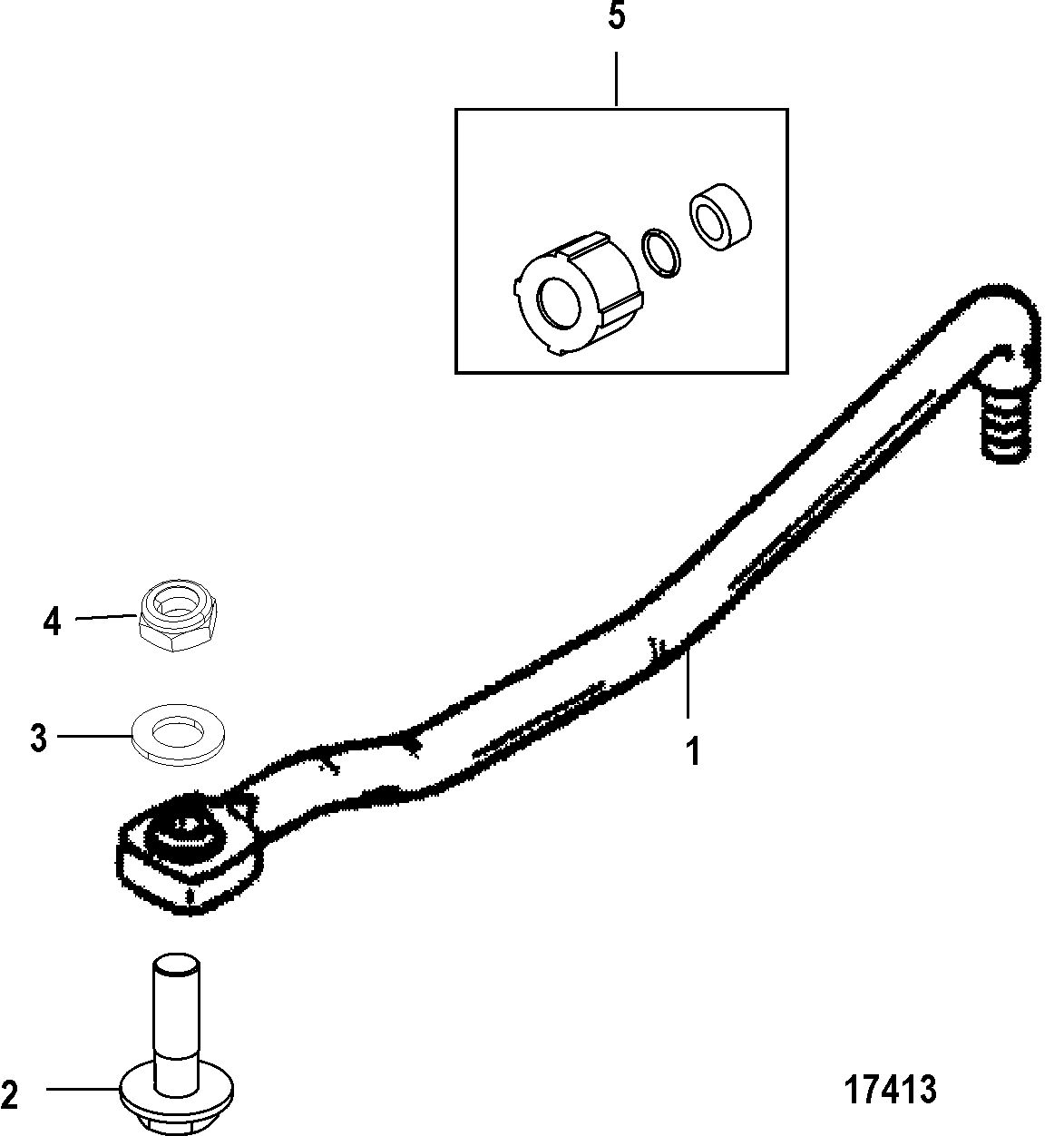 ACCESSORIES STEERING SYSTEMS AND COMPONENTS Steering Kit(19609A5 and 19608A11)