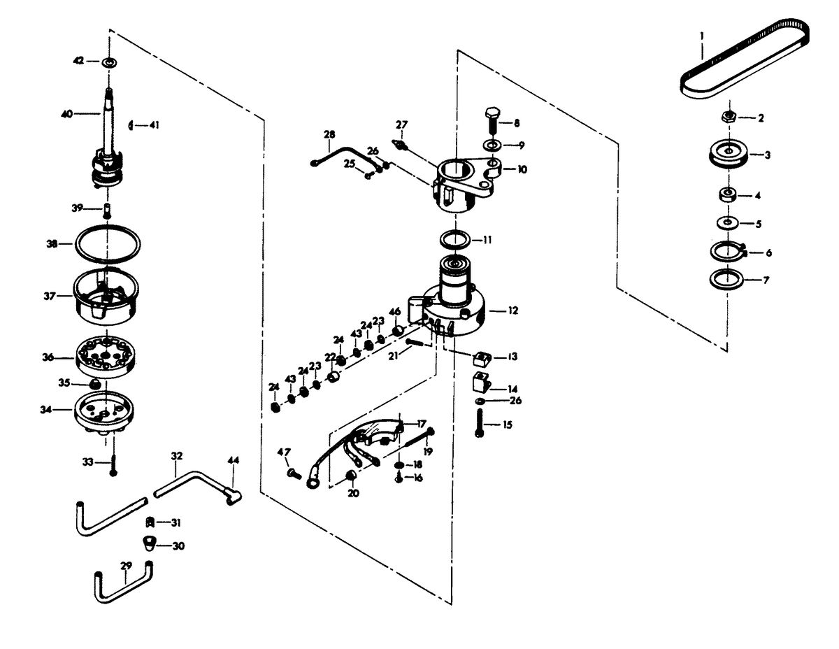 CHRYSLER 85 H.P. DISTRIBUTOR