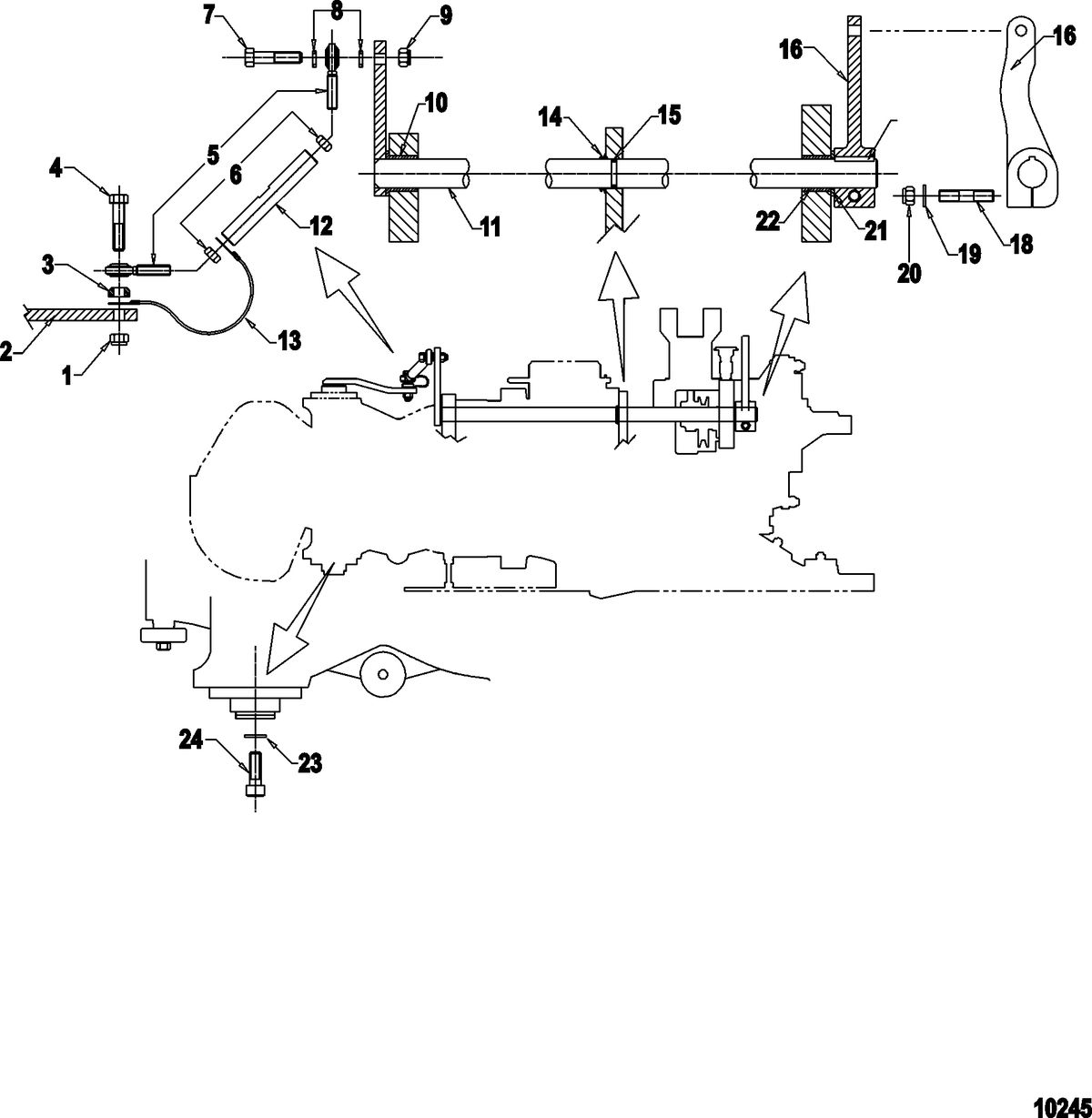 MERCRUISER JETDRIVE Steering