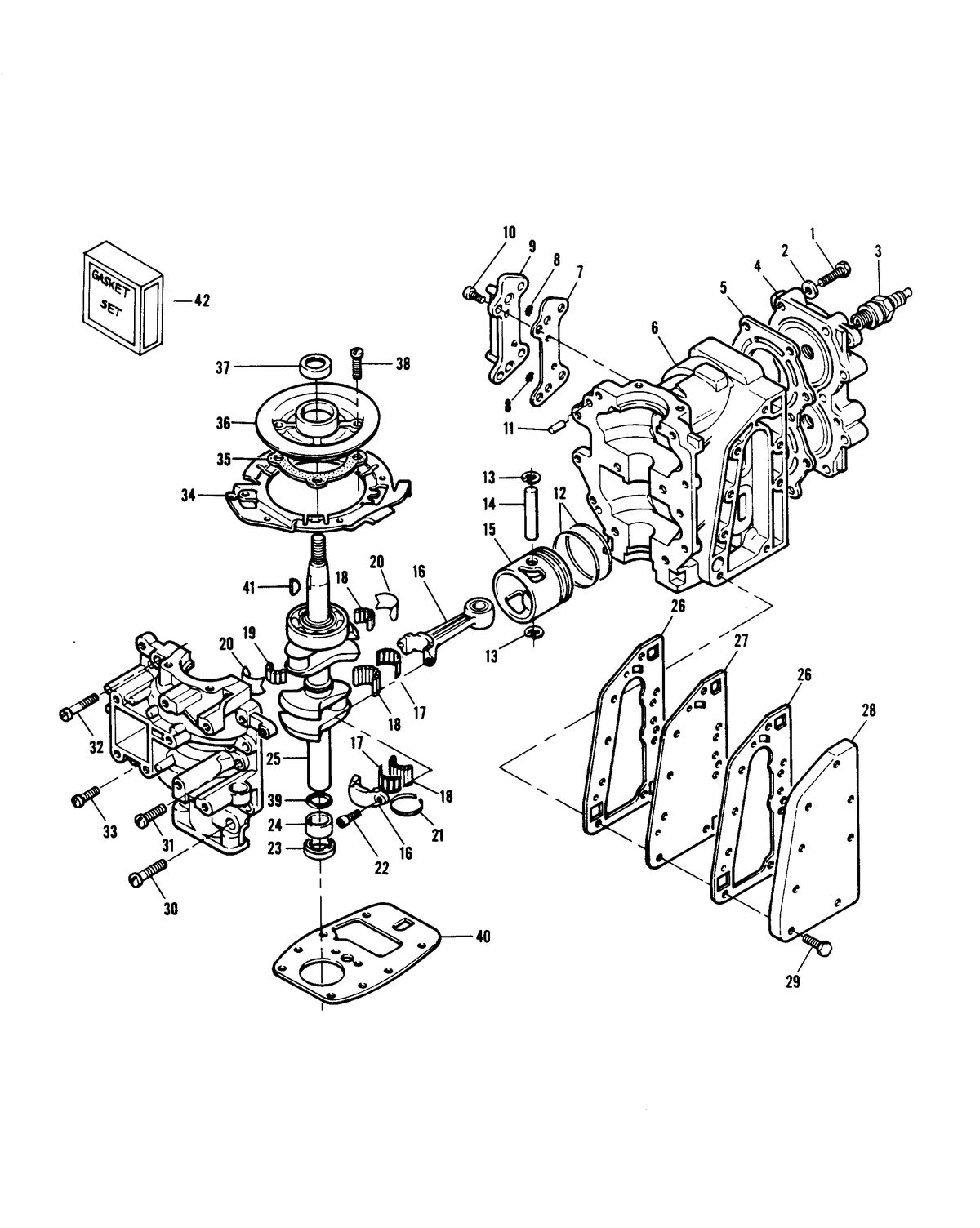 CHRYSLER 7.5 H.P. POWER HEAD
