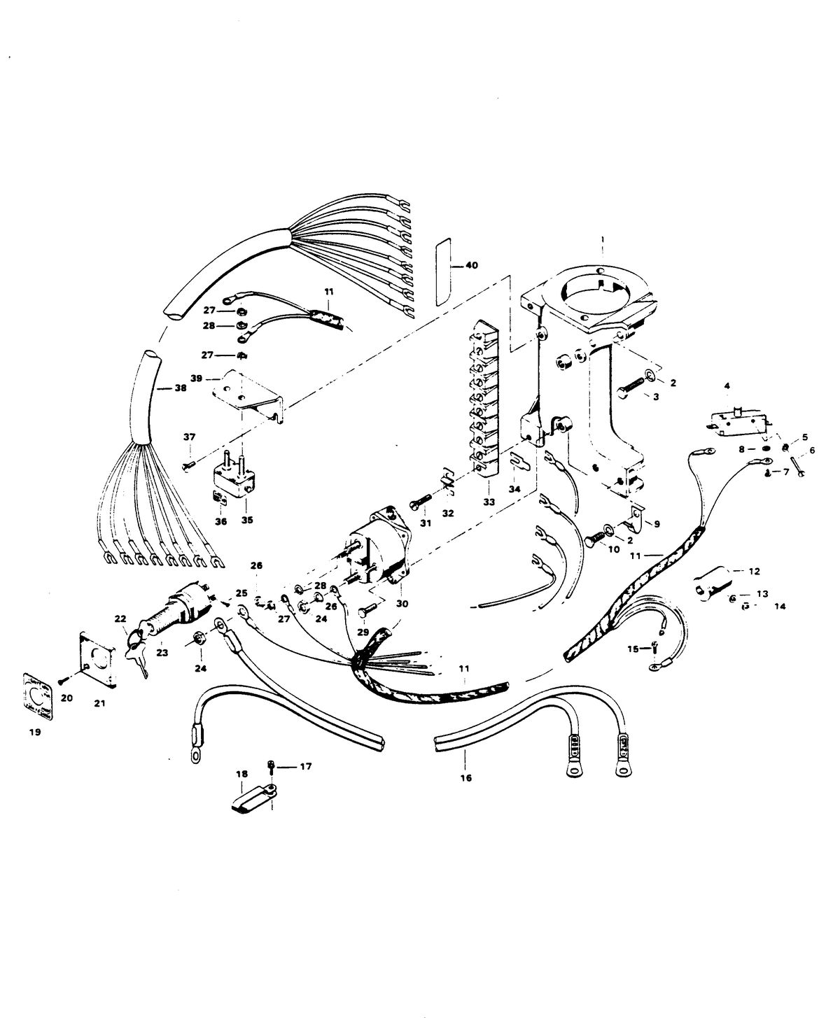 CHRYSLER 30 H.P. ELECTRICAL COMPONENTS