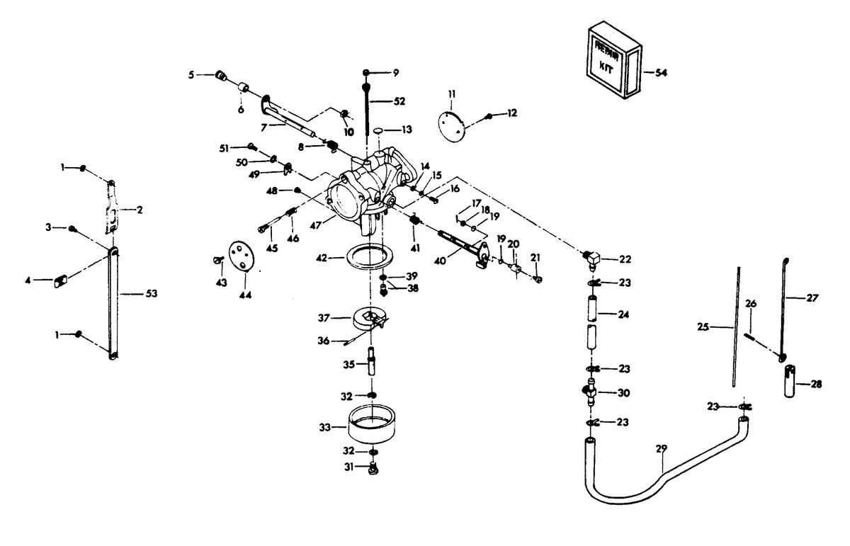 CHRYSLER 100 H.P. CARBURETOR