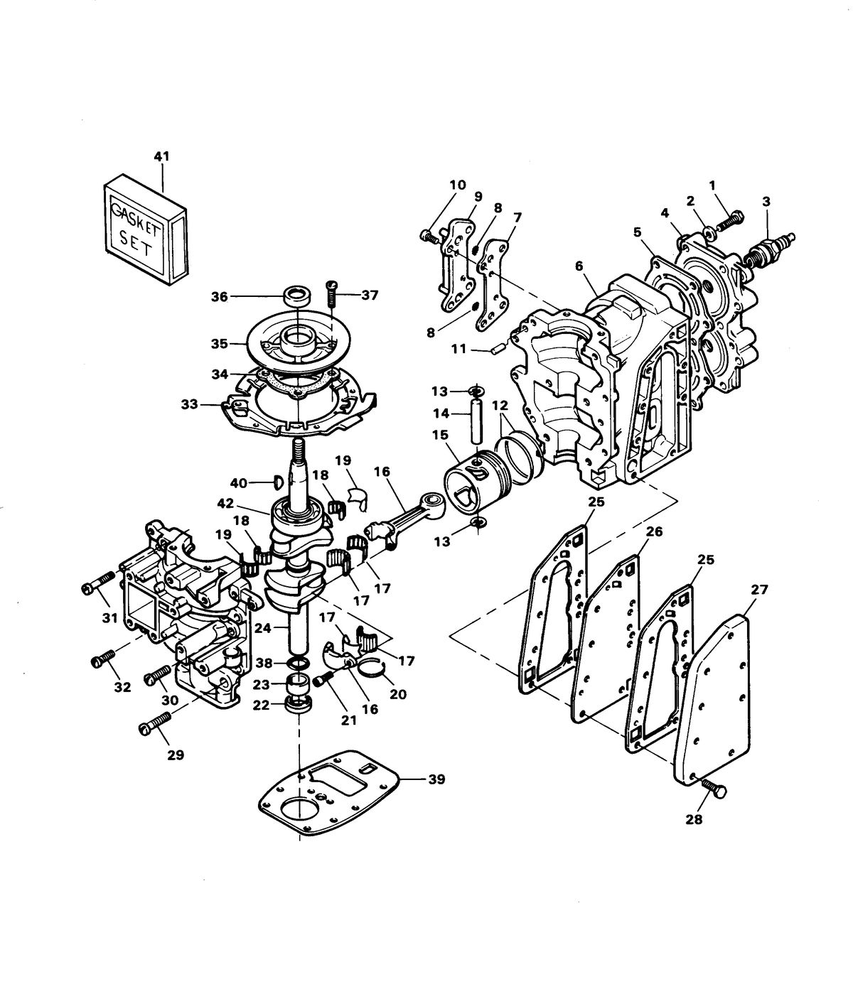 CHRYSLER 6 HP SPECIAL POWER HEAD