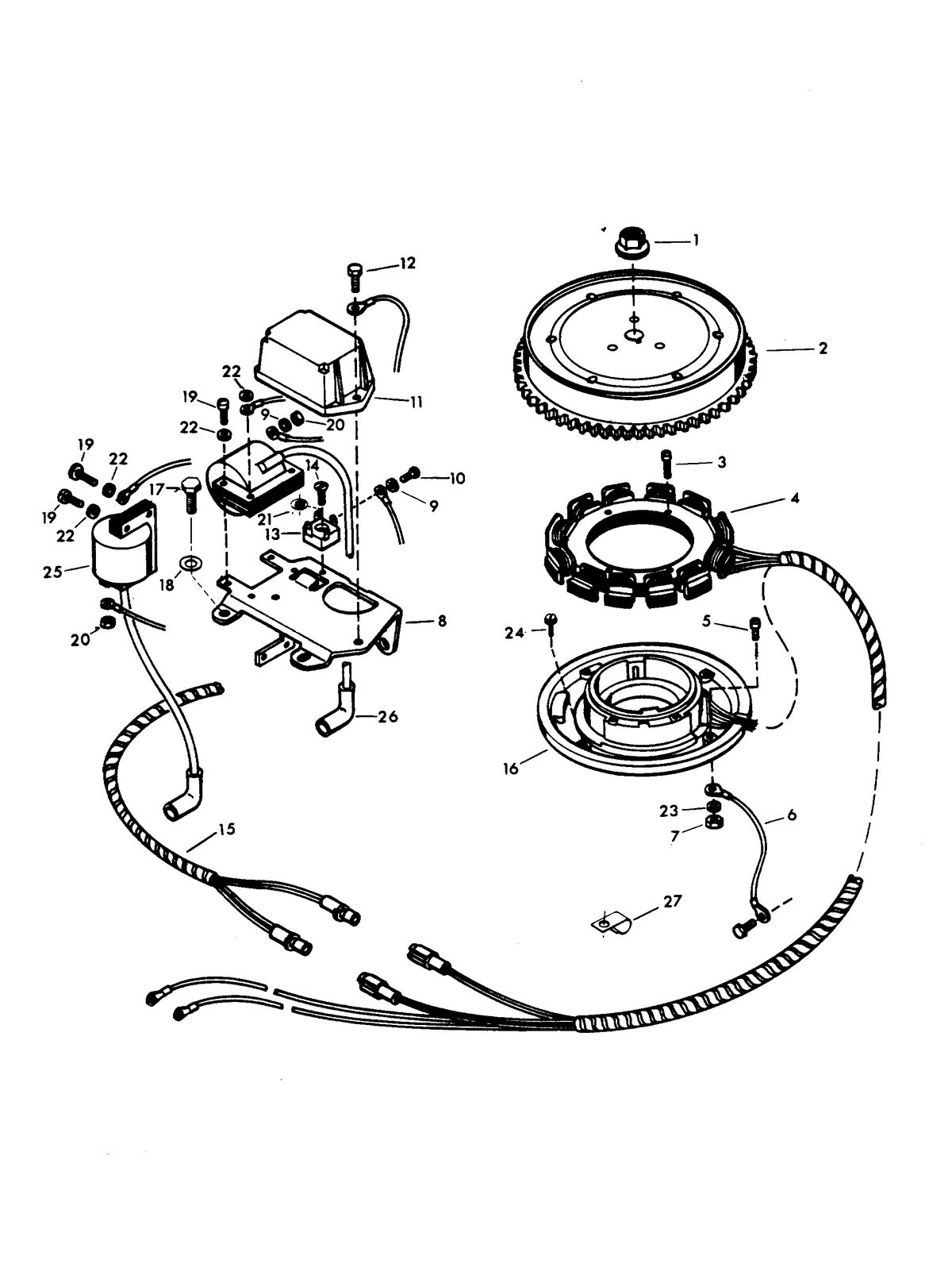 CHRYSLER 35 H.P. ALTERNATOR